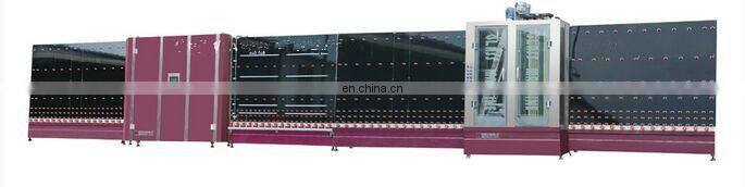 Factory price 1600 vertical flat glass washing machine