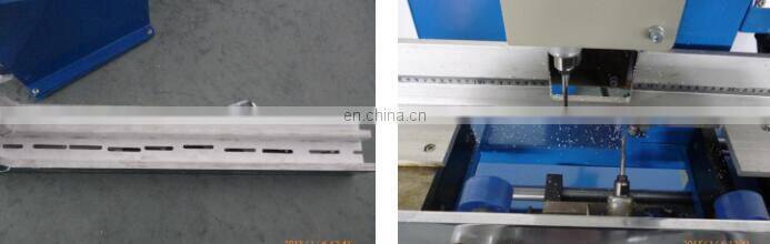 Automatic Water Slot Milling Machine for UPVC Window Door, PVC Window Door Making Machine