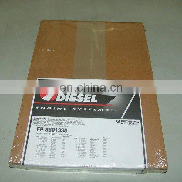 cummins NTA855 gasket set 3801330 for Cummins diesel engine