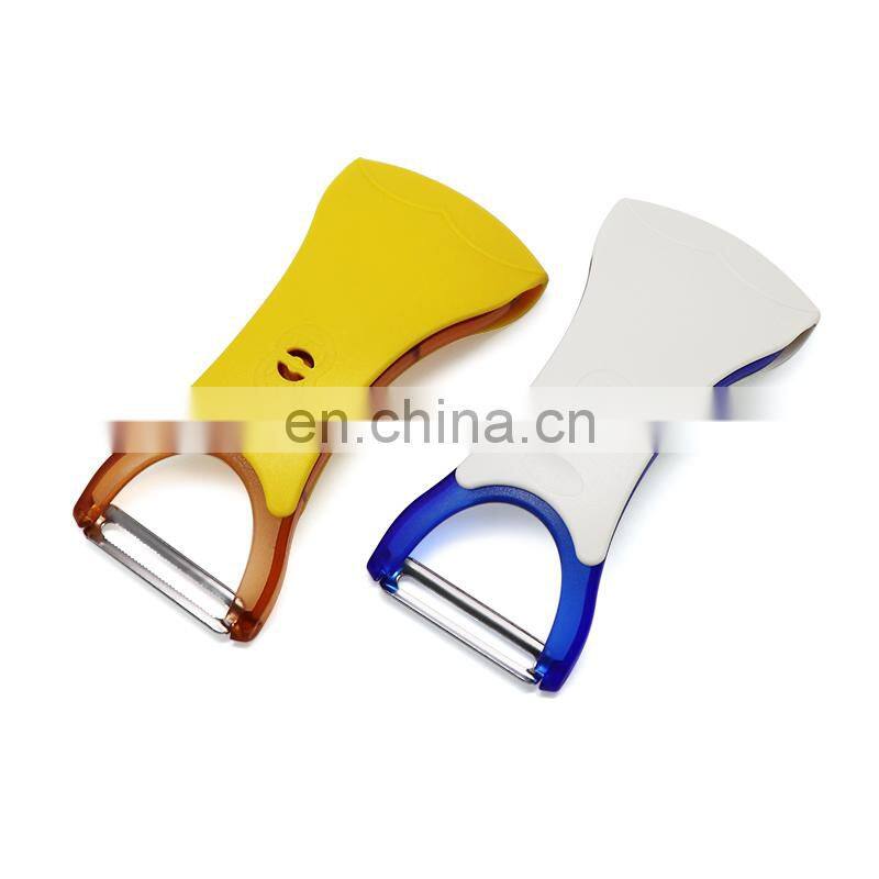High Quality Stainless Steel 2 In 1 Potato Peeler And Cutter Fruit Peeler Vegetable Peeler With 2 Blades
