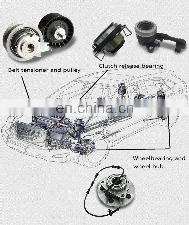 Automatic Belt Tensioner and pulley Timing belt 026109243A
