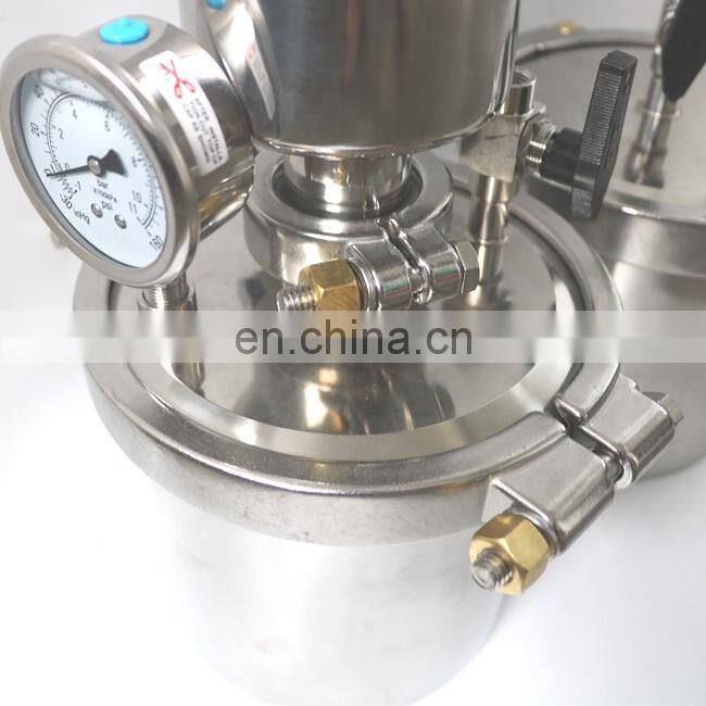 Manometer Liquid Filled Pressure and Vacuum Gauges Compound Torque Pressure Gauge With Diaphragm Seals