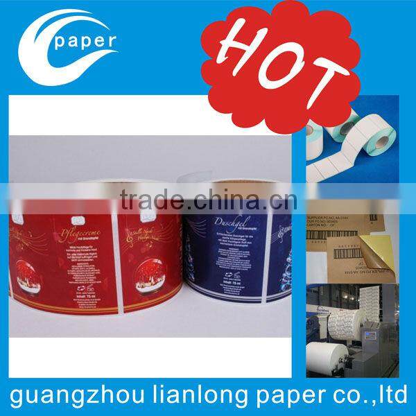 hot sale anti-counterfeit ticket with sequence bar code in Lianlong brand