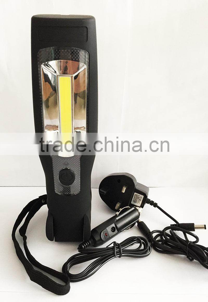 high power long range and long beam distance rechargable torch