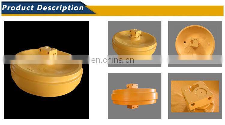 Construction machinery D65E-12 track wheel front idler for Bulldozer