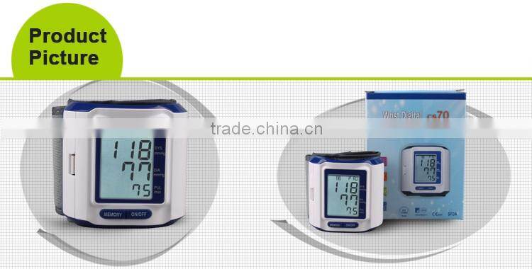 COCOET CS70 wrist watch digital blood pressure monito WITH Rapid Diagnosis