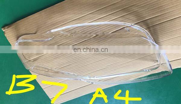 Car auto parts headlight glass lens cover for A4 B7 2004-2008 year