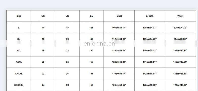 Custom women's clothing brand spring and summer solid color round neck dress foreign trade long skirt plus size women's clothing