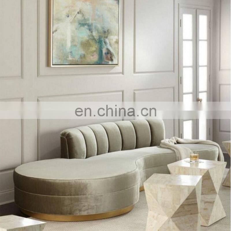 popular velvet sofa sets furniture simple living room sofas