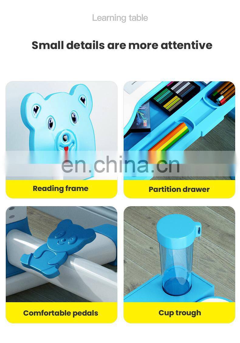 2021 study table for kids adjustable height smart study table height adjustable desk children sitting posture correction