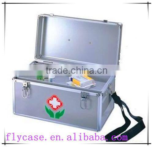 useful medical first aid kit,medicine carry case,metal medicine storage case