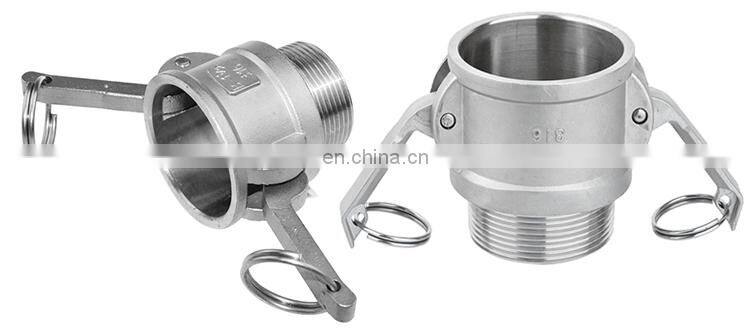 High pressure Fitting Stainless Steel/Aluminum Camlock Coupling