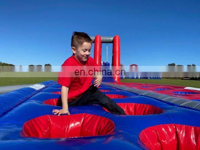 Inflatable Sport Games,outdoor Obstacle Course Equipment Inflatable Tyre Big Winder Challenge Tyre Run