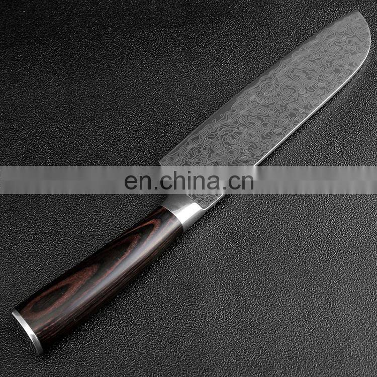 7 inch Damascus knife of the chef knives auspicious clouds pattern japanese knife