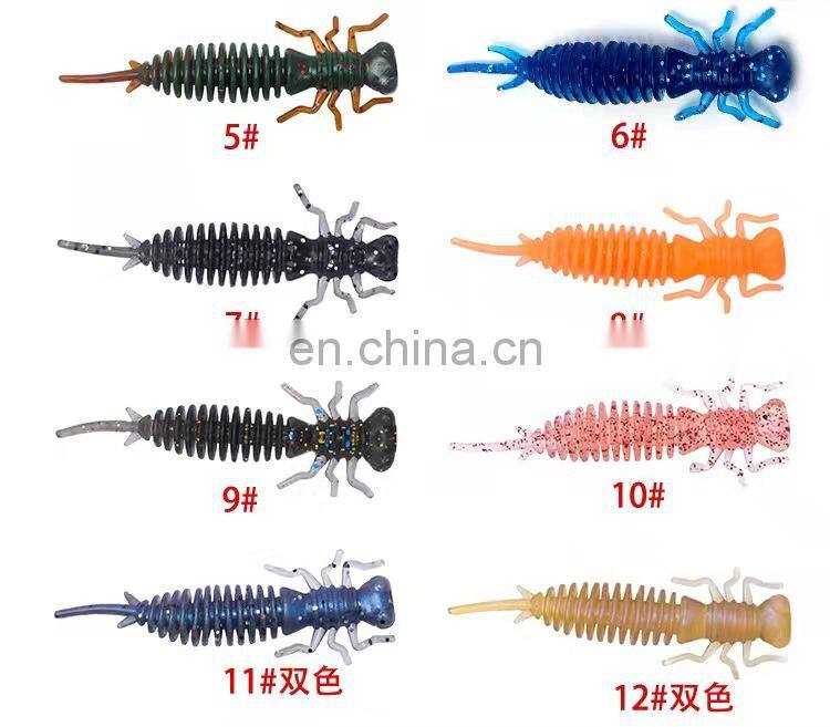 Byloo High Quality Dragonfly Insect Reptile Fishing Lure with 3 Sizes Soft Plastic Bait bulk wholesale trade online