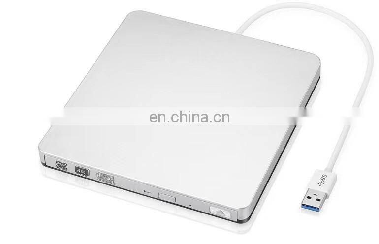 2022Slim External Optical Drive USB 2.0 DVD Combo DVD ROM Player CD-RW Burner Writer Plug and Play For Macbook Laptop Desktop PC