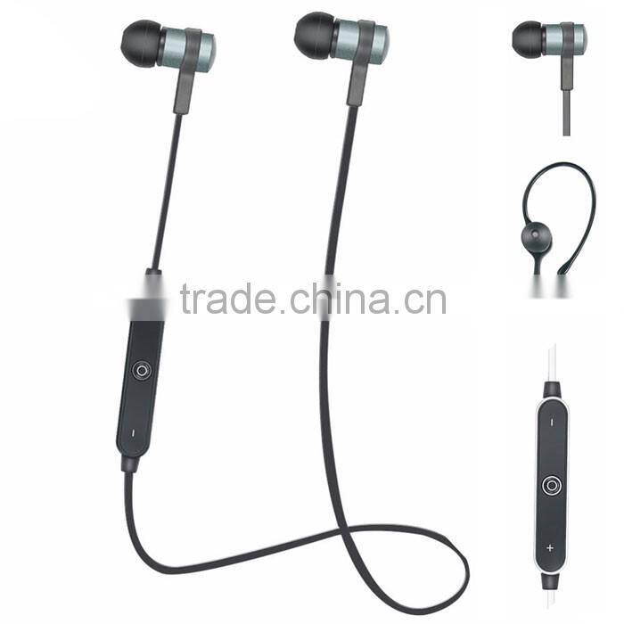 2016 Alibaba Hot Sell Portable Bluetooth Headphone Wireless Earphone Cheapest Sport Wireless Bluetooth Earphone