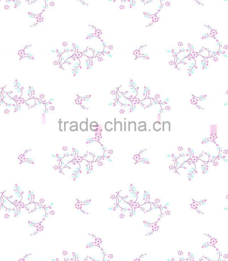 High quality satin weave printing bamboo fiber bedding fabrics
