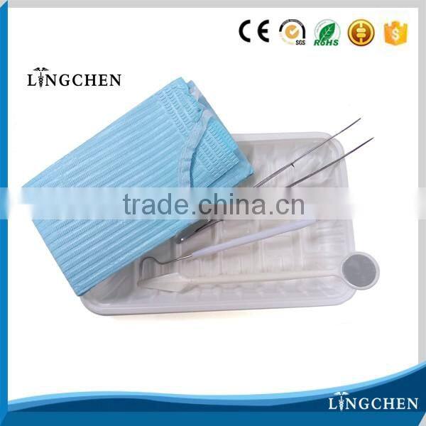 2016 New style Dental disposable plastic dental Impression tray
