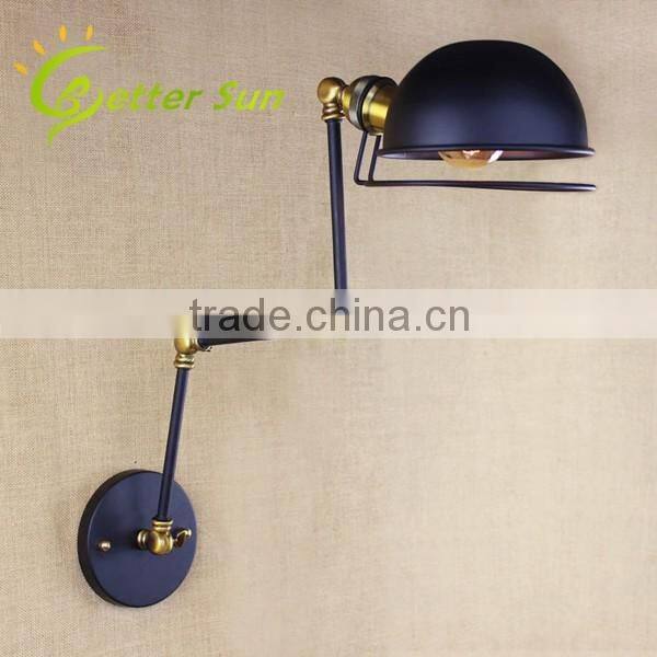 Adjustable Machine Arm Chrome Finished Corridor Wall light for Home