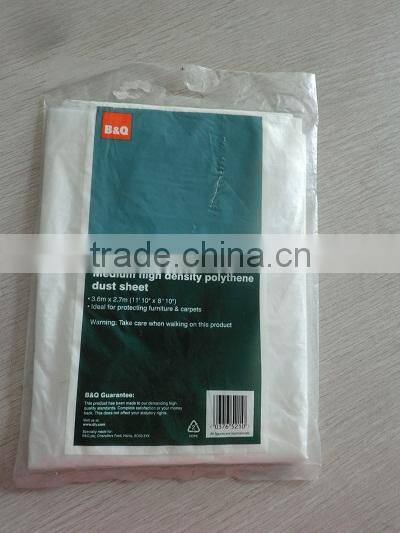 Hot sale and high quality made in china grey drop cloth