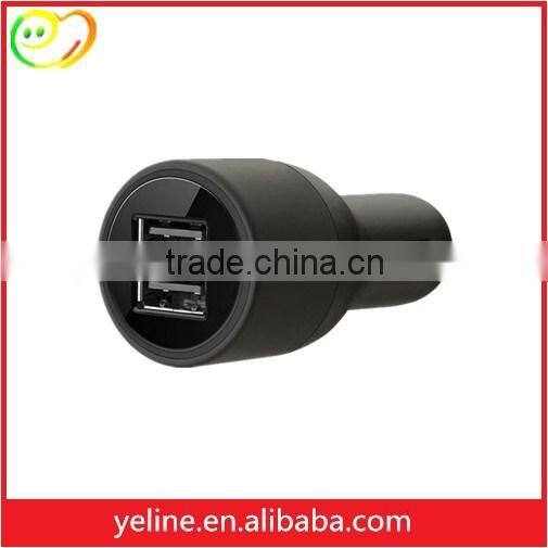 Custom dual mini micro usb car charger 2USB FCC CE
