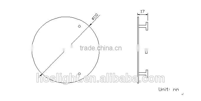 Magnet installation round AC SMD smd led module ceiling light led pcb 2835 module and free sample can be available