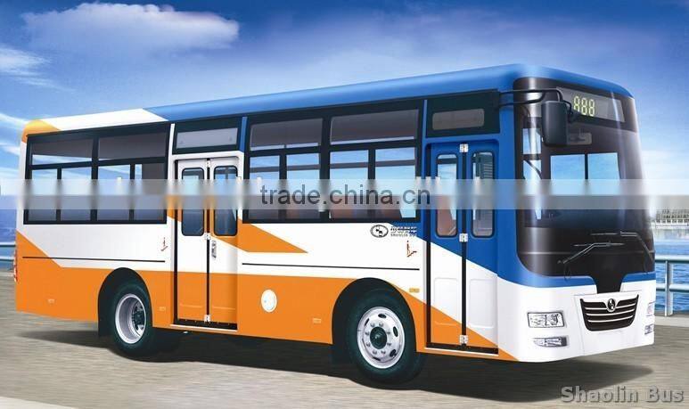 7.4m Rear engine 30 seats city bus with high quality and low price