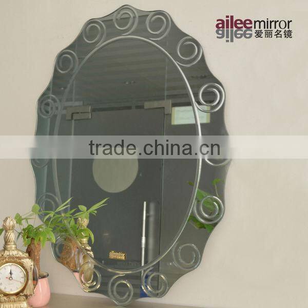 Newest cheap bathroom mirror oval bathroom mirror