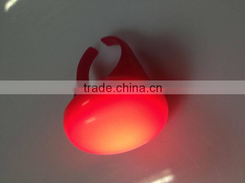 party supply led flashing ring light logo finger ring