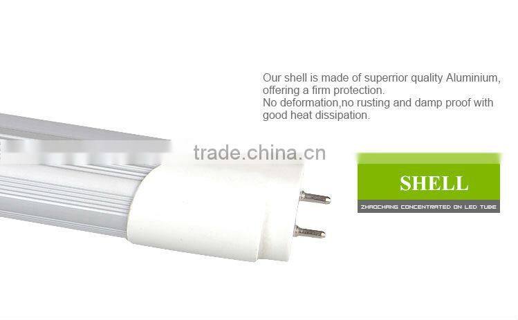 High Brightness G13 Base 1200mm 18W t8 led fluorescent tube