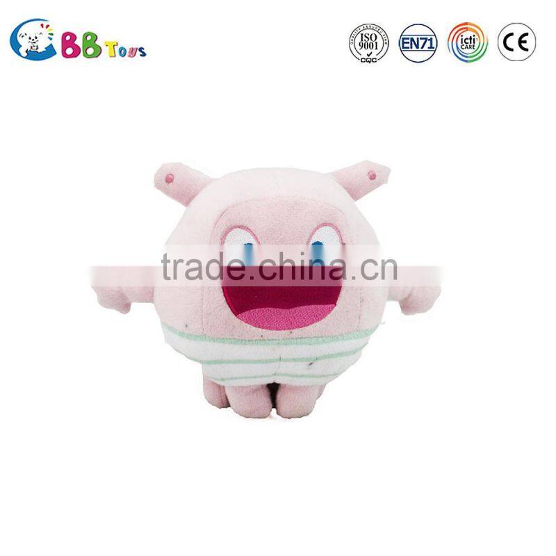 ICS Authorization factory Promotional Fashion plush toys/ toys for baby