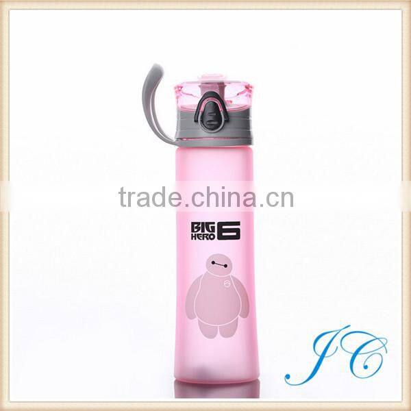2015 Fashion Humanized Design Plastic Water Bottle With Unique Design