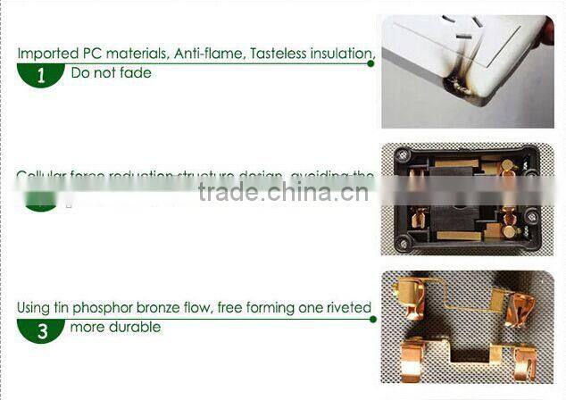 jingze supply american duplex usb receptacle+ 15amp socket