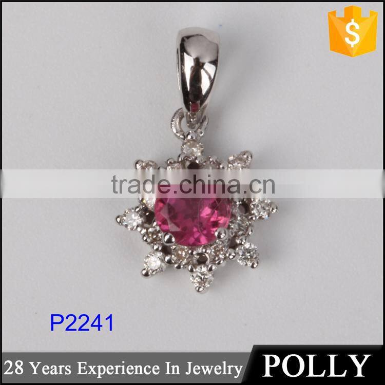 Guangzhou jewelry market wholesale gemstone stone chain pendant necklace design