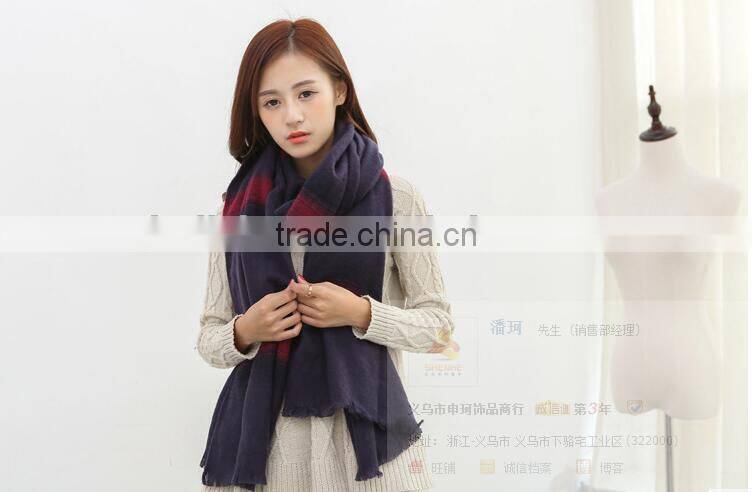 New Arrvial Long Striped Fashion Woman Winter Wool Neck Warmer