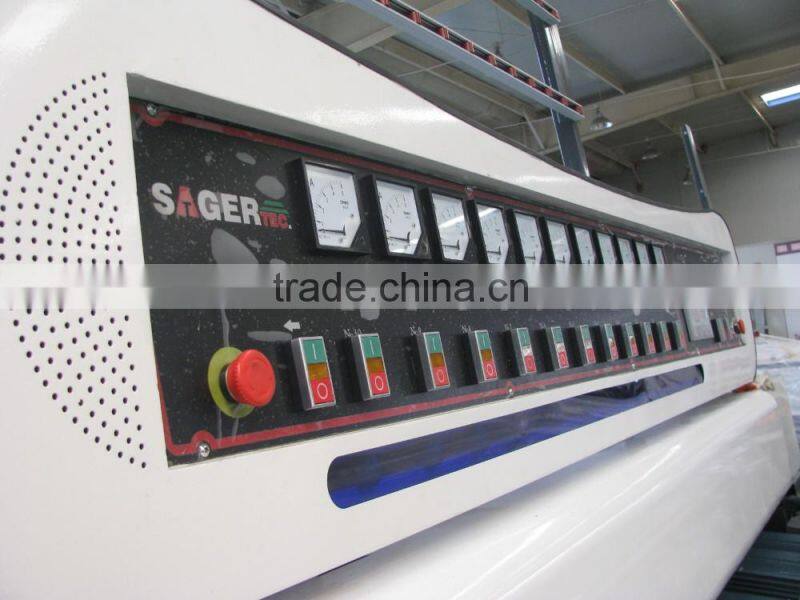 Glass Straight Line Miter Grinding Machine Glass Polishing Machine