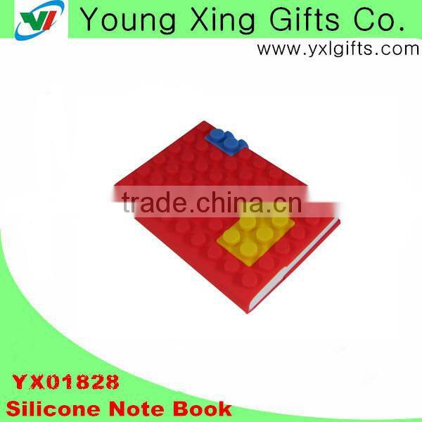 Hot sale silicone notebook 2014/notebook
