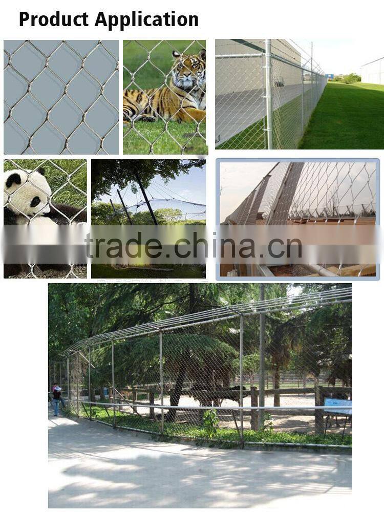 Architecture Cladding Rope Mesh Exterior Cladding Decorative For Hebei Shuolong