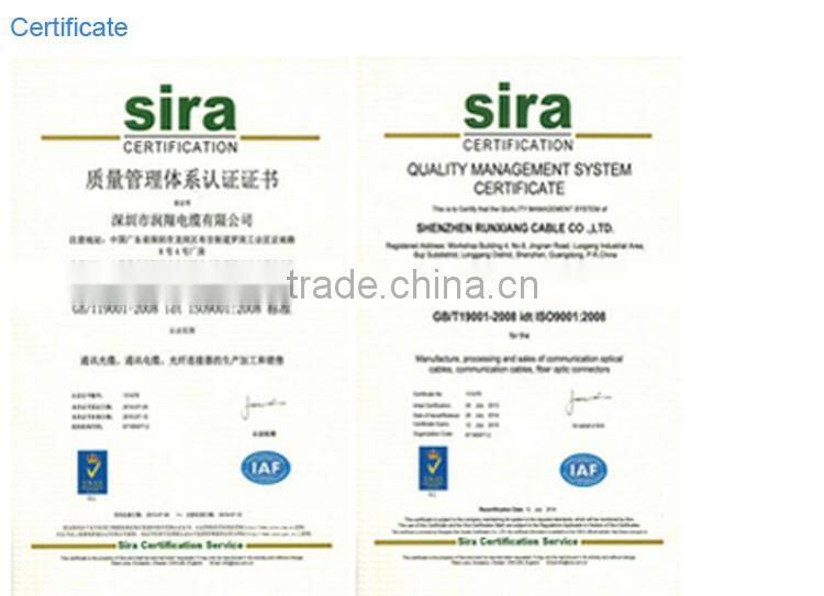 FTTH Telecommunication GJXH fiber optic cable price per meter