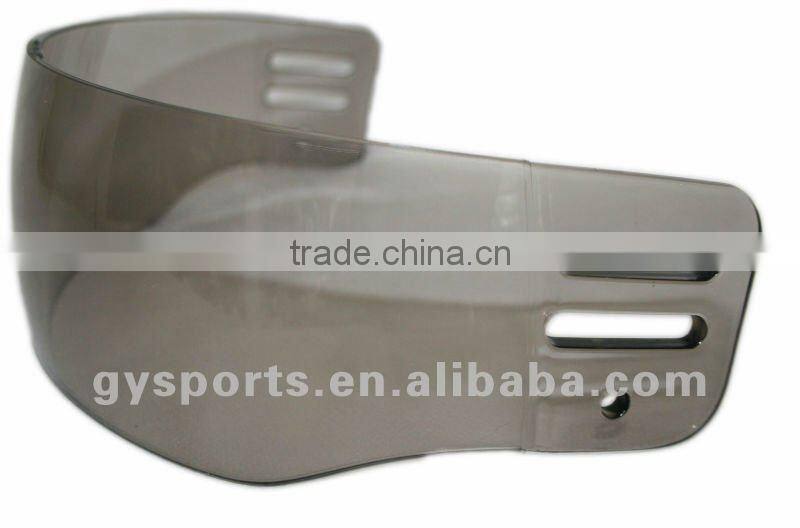 clear polycarbonate shield ice hockey helmet visor