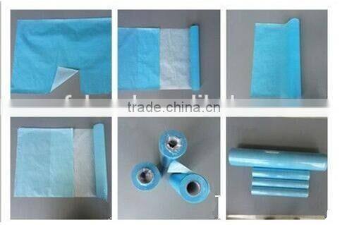 Medical Hospital Disposable Bed Sheet Rolls Smooth Paper Roll