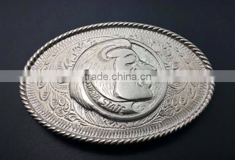 Classic style name plate buckles