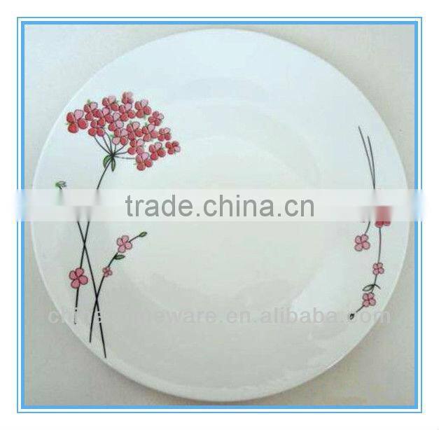 hotel plate hotel dish