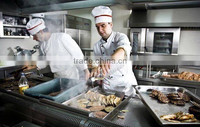 Commercail Gas Cast Iron Griddle (Grooved Plate)