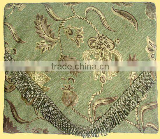 Middle East Polyester & Chenille Fabric White Bedspread SF003-YG