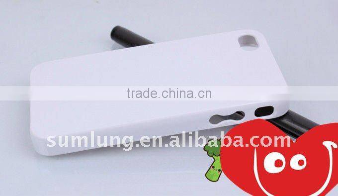 Transparent Cover for iPhone 4 Clear sublimation cover case