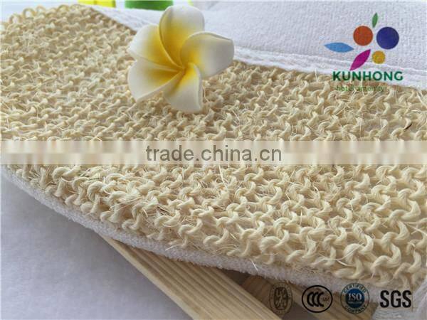 3-5 star disposable natural hotel loofah scrubber