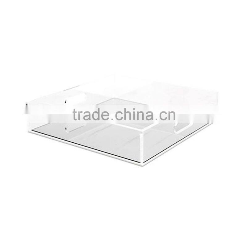 High Clear Acrylic Food Display Tray