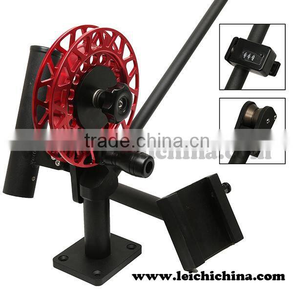 Lever drag single speed conventional saltwater jigging reel